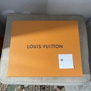 Louis Vuitton box and dust bag